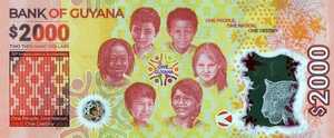 Guyana, 2,000 Dollar, 