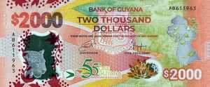 Guyana, 2,000 Dollar, 