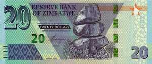 Zimbabwe, 20 Dollar, B195a