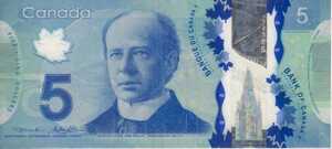 Canada, 5 Dollar, P106b, B371b