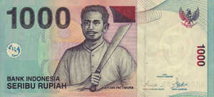 Indonesia, 1,000 Rupiah, P141i, B597i