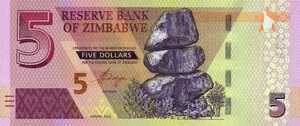 Zimbabwe, 5 Dollar, B193a