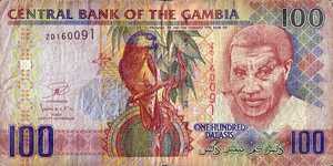Gambia, 100 Dalasi, P29b, B227bz