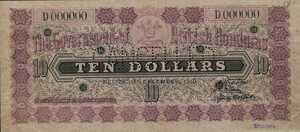 British Honduras, 10 Dollar, P11ANL