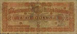 British Honduras, 2 Dollar, P15a