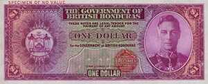 British Honduras, 1 Dollar, P20cts