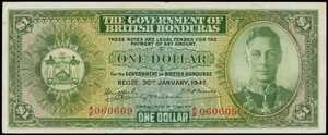 British Honduras, 1 Dollar, P24a