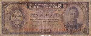 British Honduras, 2 Dollar, P25b