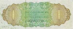 British Honduras, 1 Dollar, P28abs