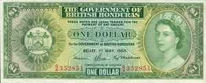 British Honduras, 1 Dollar, P28ah