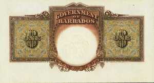 Barbados, 1 Dollar, P2a