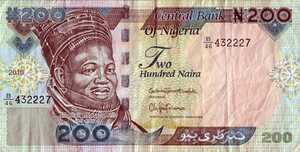 Nigeria, 200 Naira, P29p, B227v
