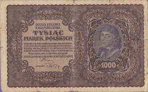 Poland, 1,000 Mark, P29