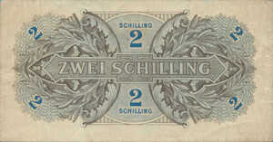 Austria, 2 Shilling, P104b, B303b