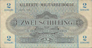 Austria, 2 Shilling, P104b, B303b