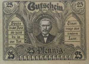 Germany, 25 Pfennig, 196.1?