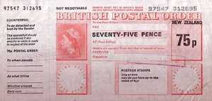 New Zealand, 75 Pence, 
