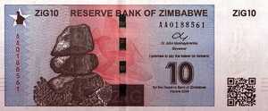 Zimbabwe, 10 ZiG, 