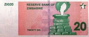 Zimbabwe, 20 ZiG, 