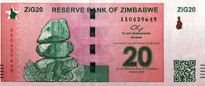 Zimbabwe, 20 ZiG, 
