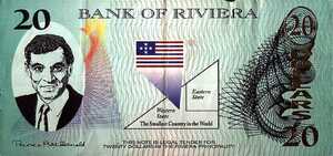 Riviera Principality, 20 Dollar, 