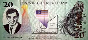 Riviera Principality, 20 Dollar, 