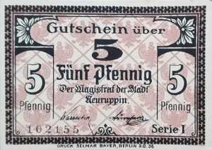Germany, 5 Pfennig, N23.2a