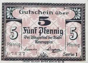 Germany, 5 Pfennig, N23.1b