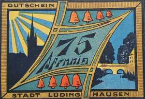 Germany, 75 Pfennig, 837.1