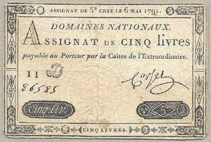 France, 5 Livre, A42