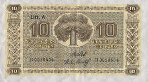 Finland, 10 Markka, P50 (sig. 9)