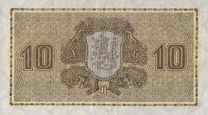 Finland, 10 Markka, P50 (sig. 1)