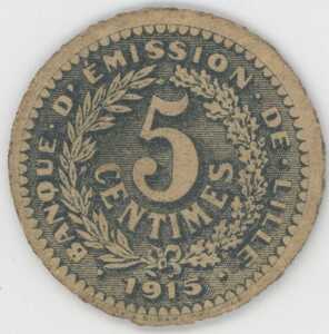France, 5 Centime, JP.059.3058
