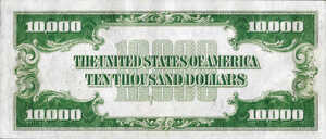 United States, The, 10,000 Dollar, Fr. 2230-E, Sale 3589. Lot 21290