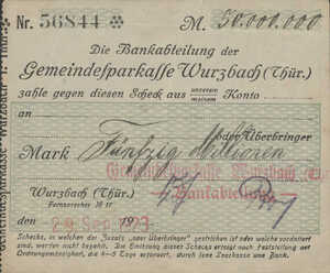 Germany, 50,000,000 Mark, 