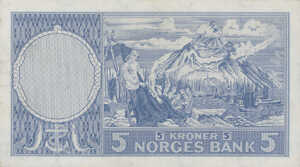 Norway, 5 Krone, P30g