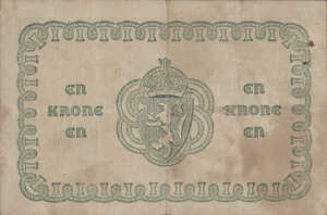 Norway, 1 Krone, P13a v1