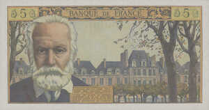 France, 5 New Franc, P141a, F.56.12