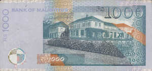 Mauritius, 1,000 Rupee, P63New