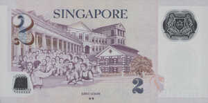 Singapore, 2 Dollar, P46i