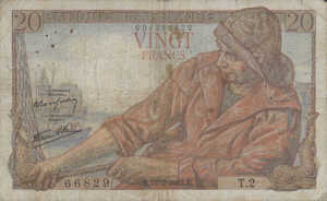 France, 20 Franc, P100a, F.13.01