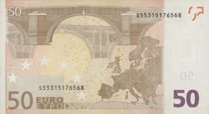 European Union, 50 Euro, P17s