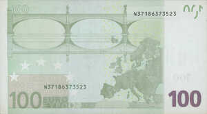 European Union, 100 Euro, P18n (New)