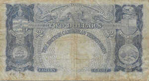 British Caribbean Territories, 2 Dollar, P2b