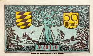 Germany, 50 Pfennig, O7.1F