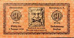 Germany, 50 Pfennig, R49.1a