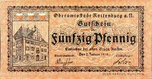 Germany, 50 Pfennig, R49.1a