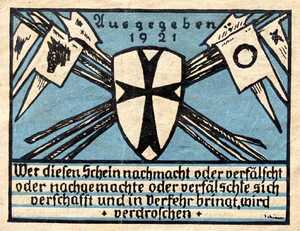 Germany, 25 Pfennig Pfennig, 1327.1