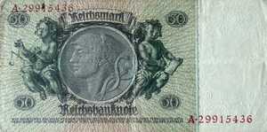 Germany, 50 Reichsmark, P182a L