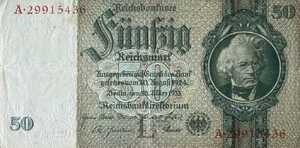 Germany, 50 Reichsmark, P182a L